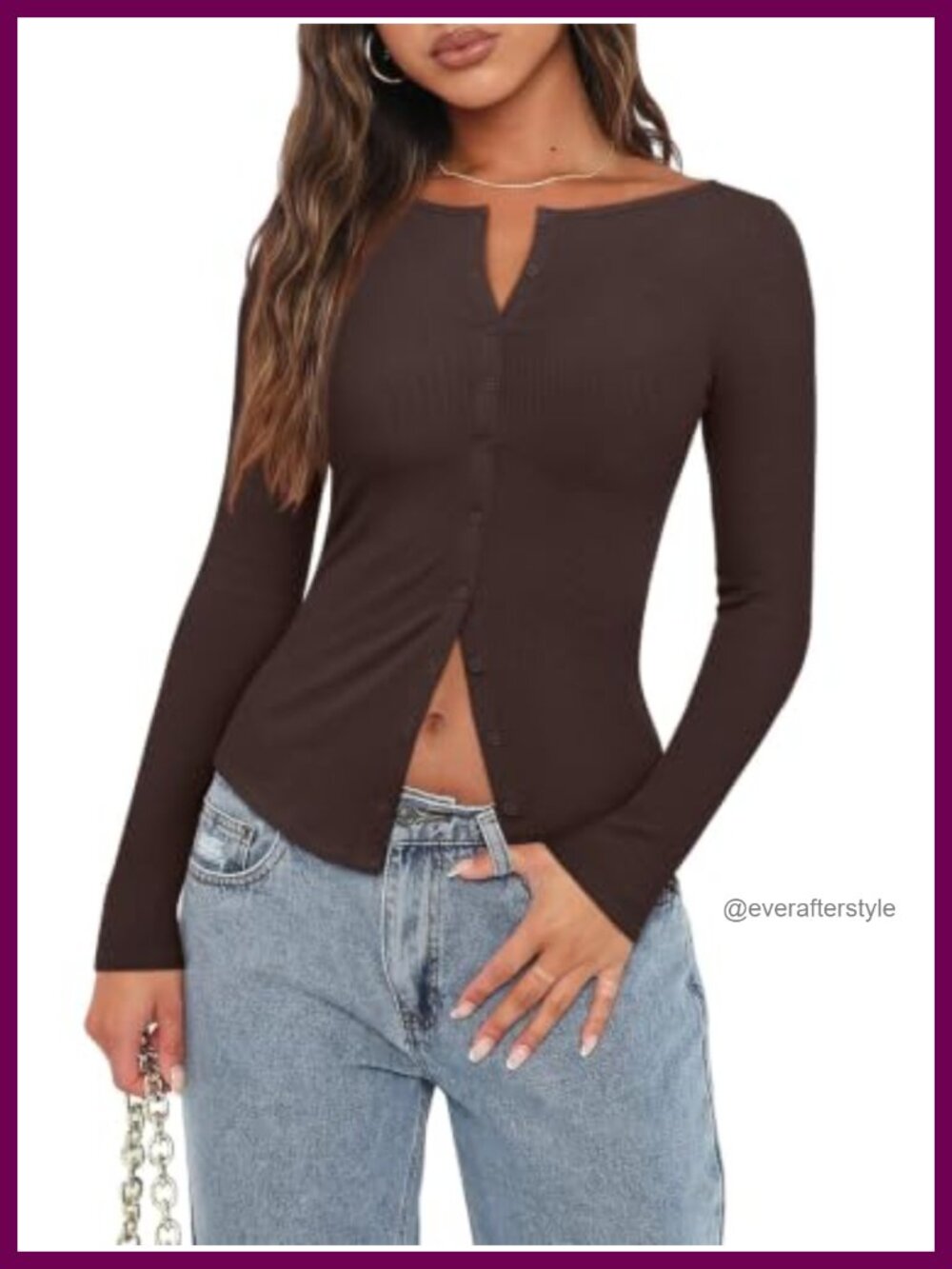 REORIA REORIA Women Lightweight Cropped Cardigan Ribbed Knit Button Top